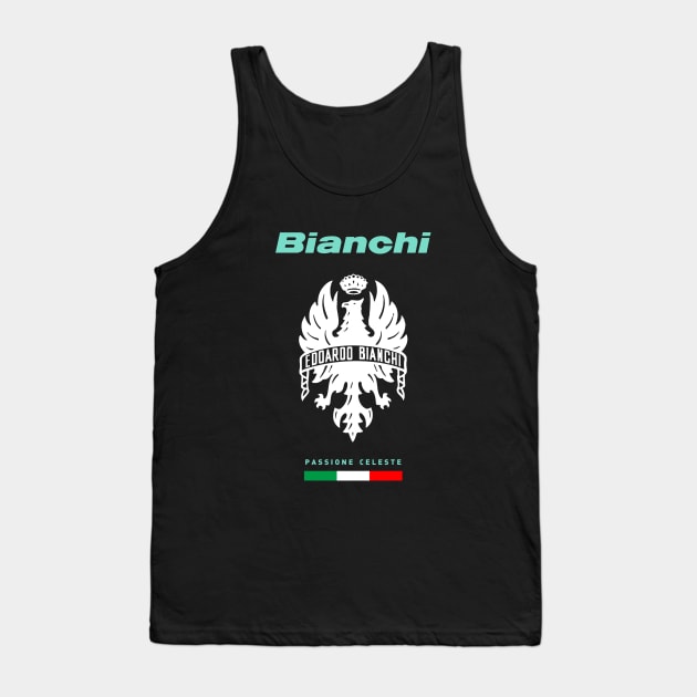 edoardo bianchi bicycle Tank Top by conydakota